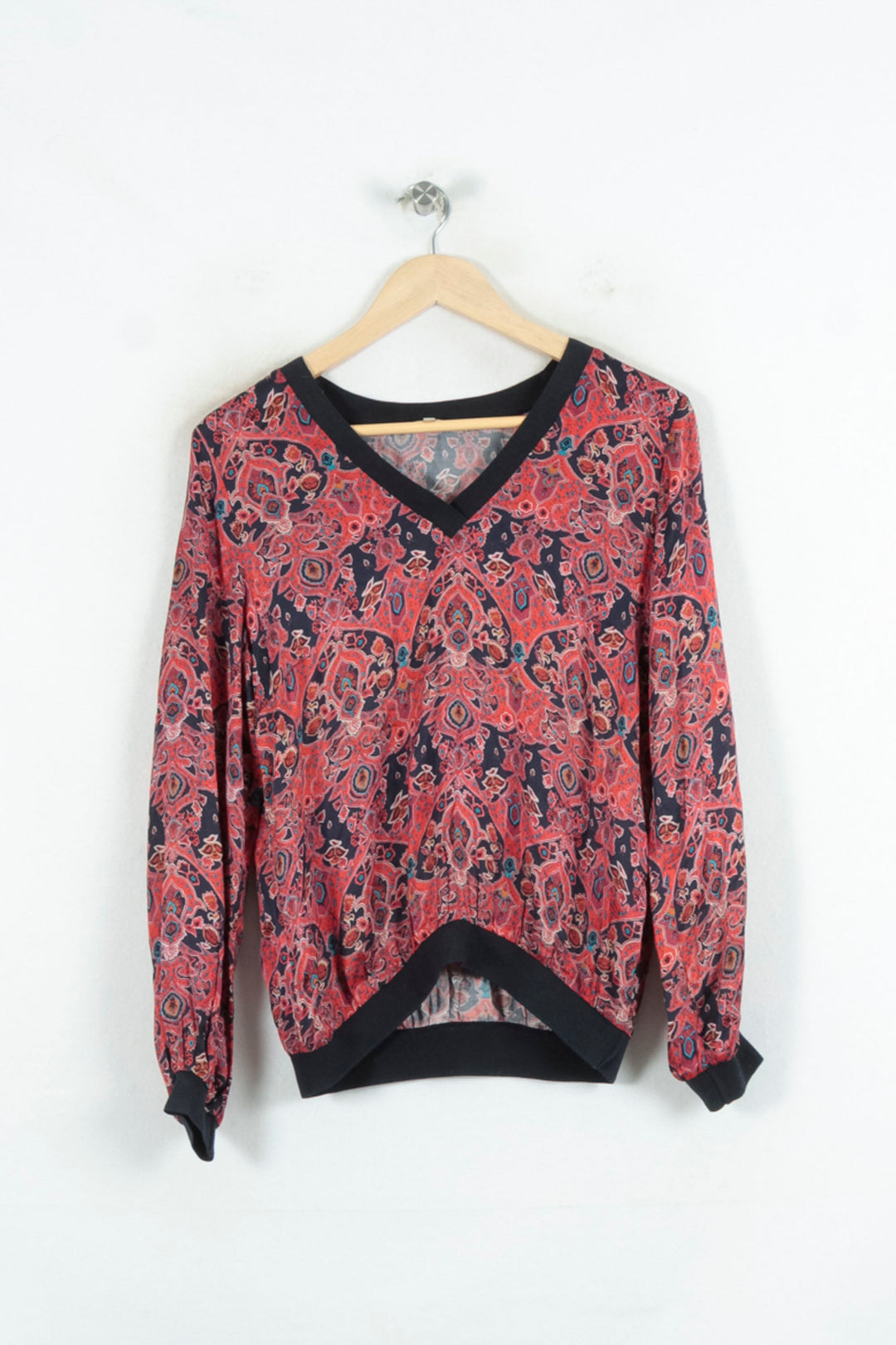 Blouse Multicolore - Taille S/36 de la marque La Fée Maraboutée | PARAD81066 - Vendu par Paradigme - Image 2