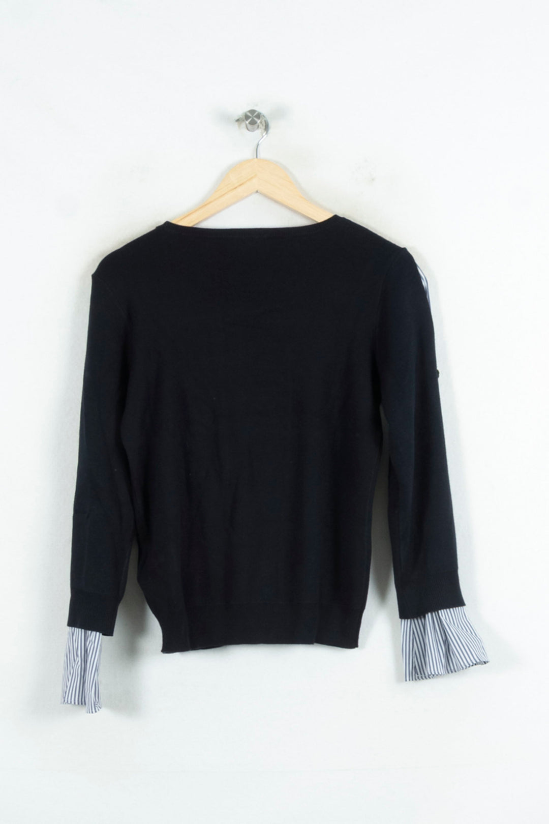 Pull Bleu et Blanc - Taille S/36 de la marque Caroll | PARAD81070 - Vendu par Paradigme - Image 4