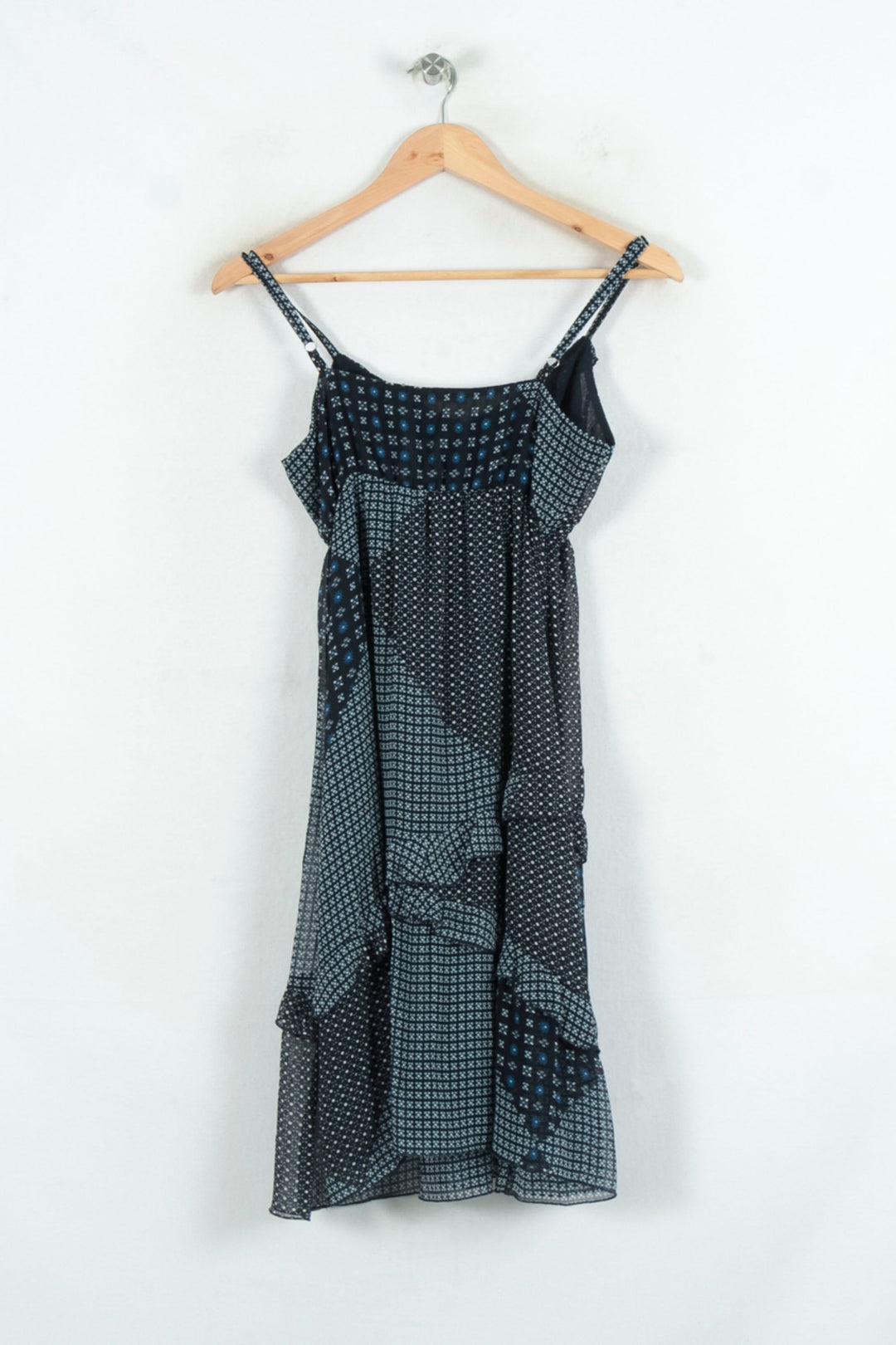 Robe Longue Bleue - Taille M/38 de la marque La Fée Maraboutée | PARAD81075 - Vendu par Paradigme - Image 4