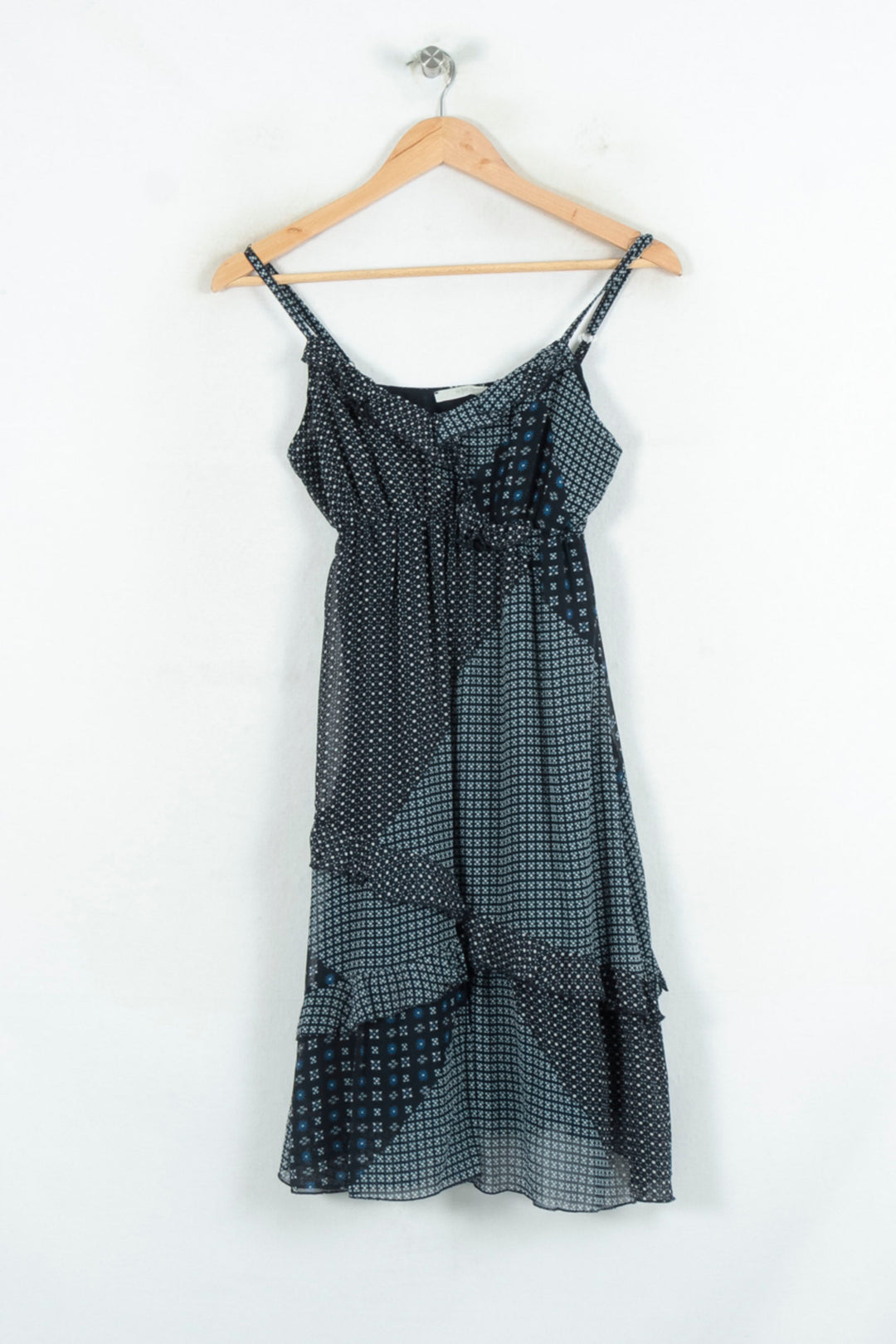 Robe Longue Bleue - Taille M/38 de la marque La Fée Maraboutée | PARAD81075 - Vendu par Paradigme - Image 2