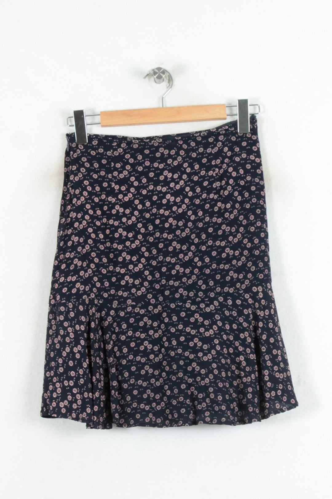 Jupe Fleurie Bleue et Beige - Taille M/38 de la marque Petite Mendigote | PARAD81076 - Vendu par Paradigme - Image 4