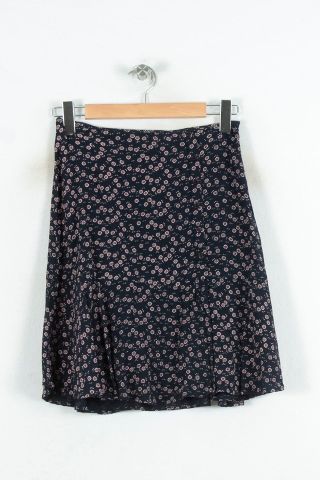 Jupe Fleurie Bleue et Beige - Taille M/38 de la marque Petite Mendigote | PARAD81076 - Vendu par Paradigme - Image 2
