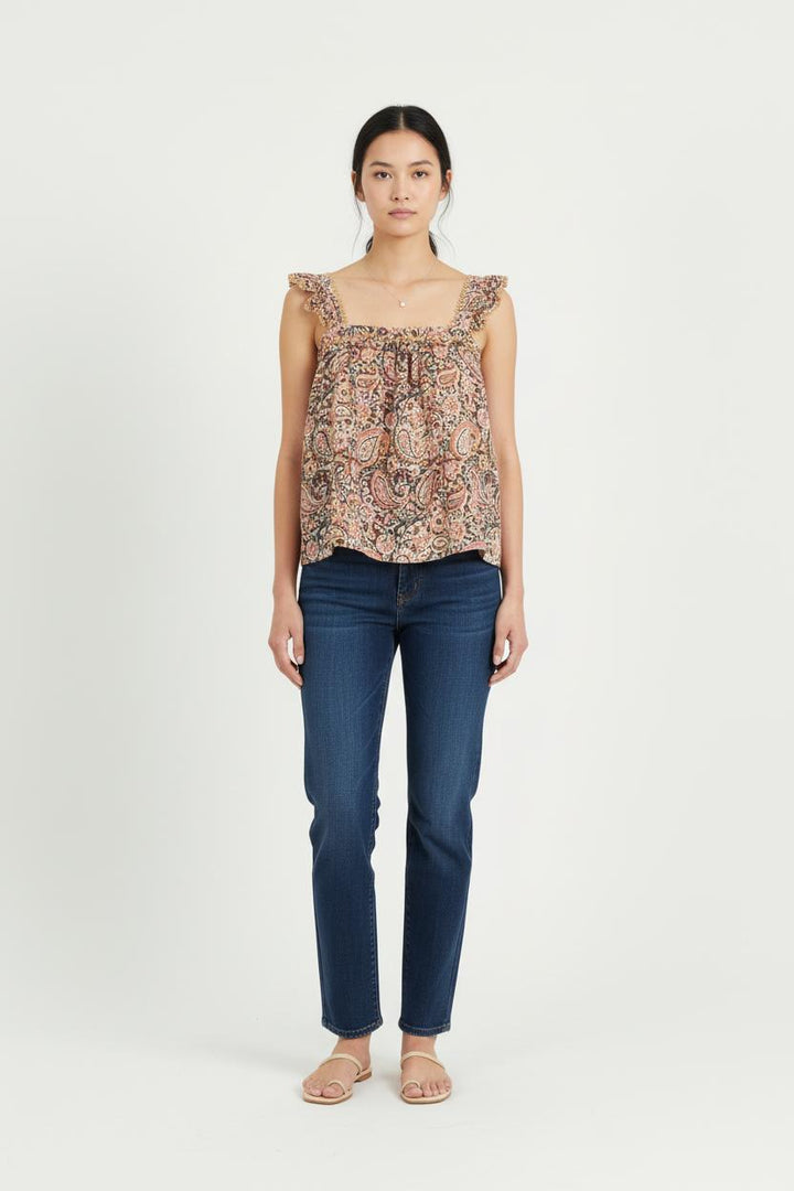 Top Multicolore - Taille M/38 de la marque Sézane | PARAD81077 - Vendu par Paradigme - Image 1