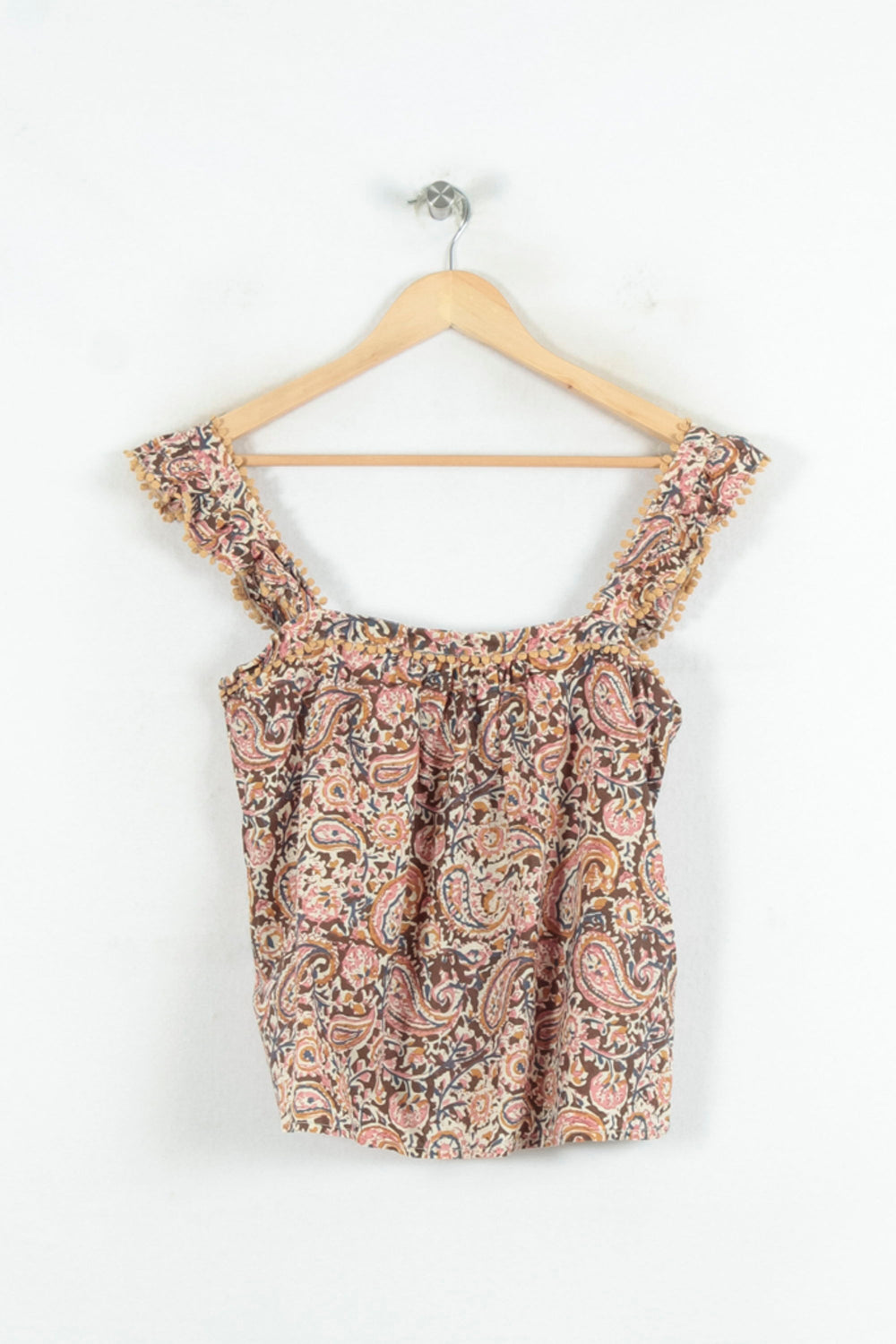 Top Multicolore - Taille M/38 de la marque Sézane | PARAD81077 - Vendu par Paradigme - Image 2