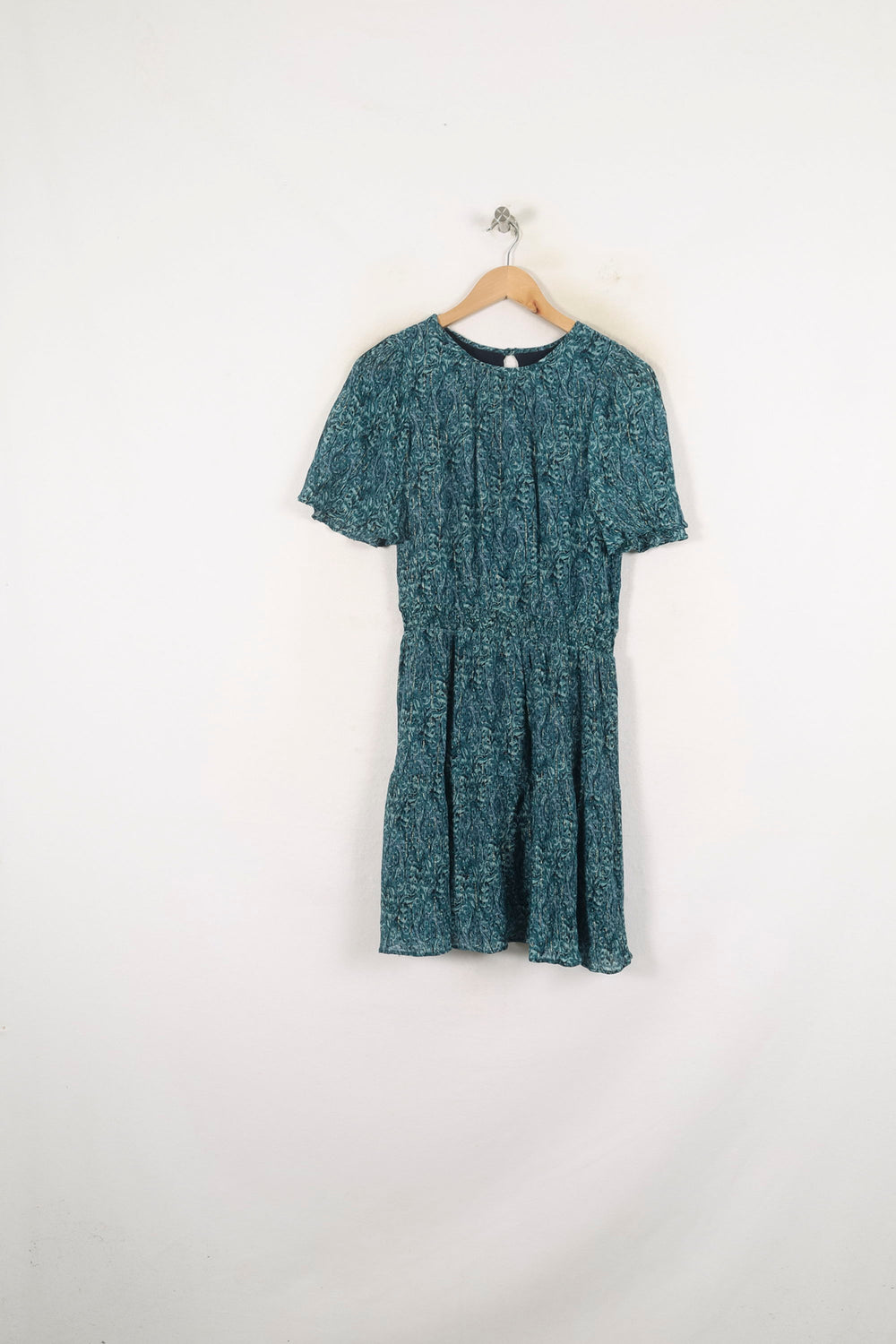 Robe Imprimée Bleue - Taille M/38 de la marque Maison 123 | PARAD81083 - Vendu par Paradigme - Image 2