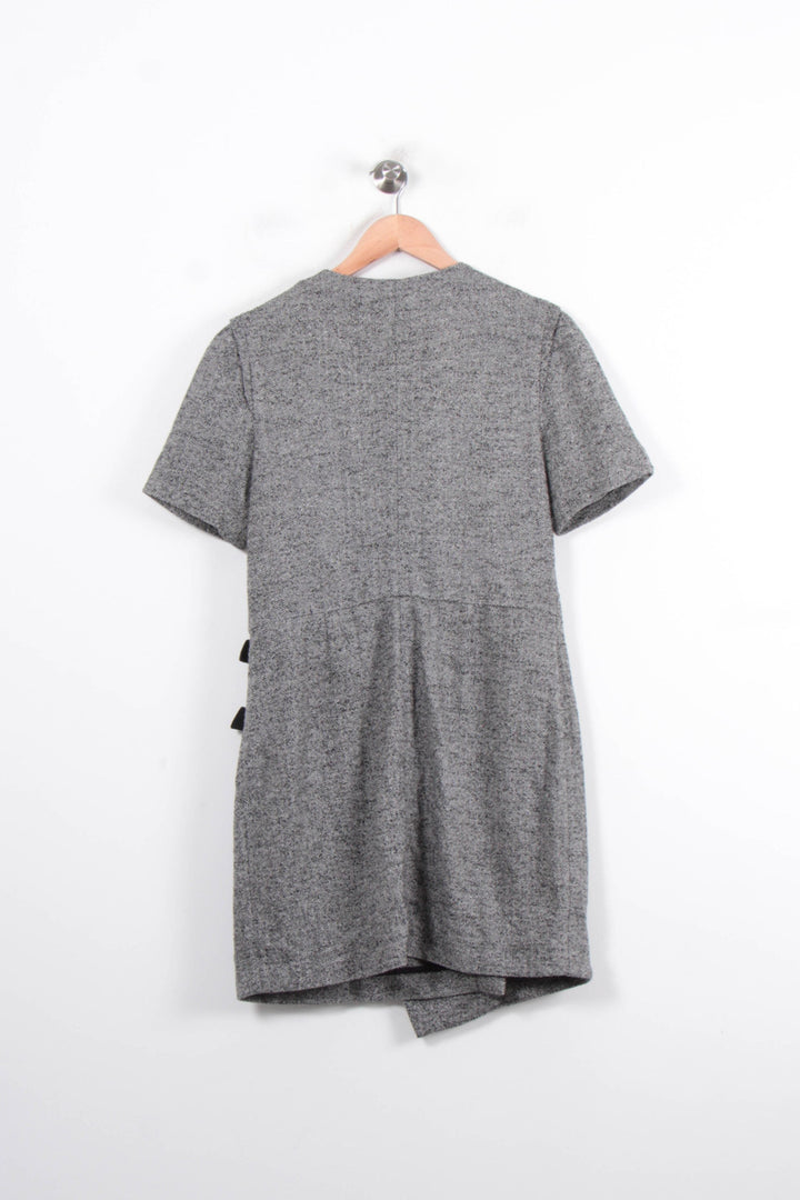 Robe Portefeuille Grise - Taille L/40 de la marque Bérénice | PARAD81086 - Vendu par Paradigme - Image 4