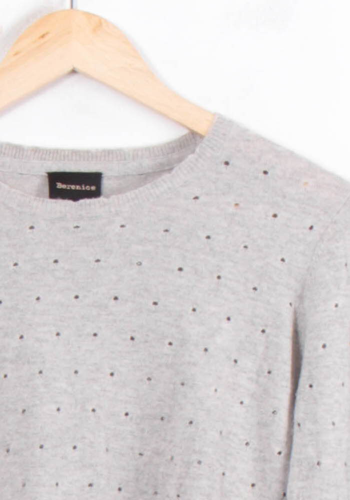Pull Gris - Taille S/36 de la marque Bérénice | PARAD81087 - Vendu par Paradigme - Image 3
