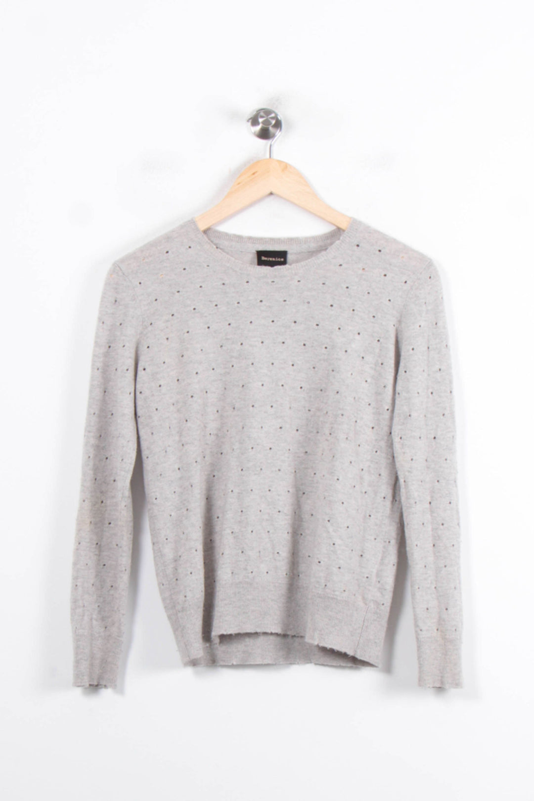 Pull Gris - Taille S/36 de la marque Bérénice | PARAD81087 - Vendu par Paradigme - Image 2