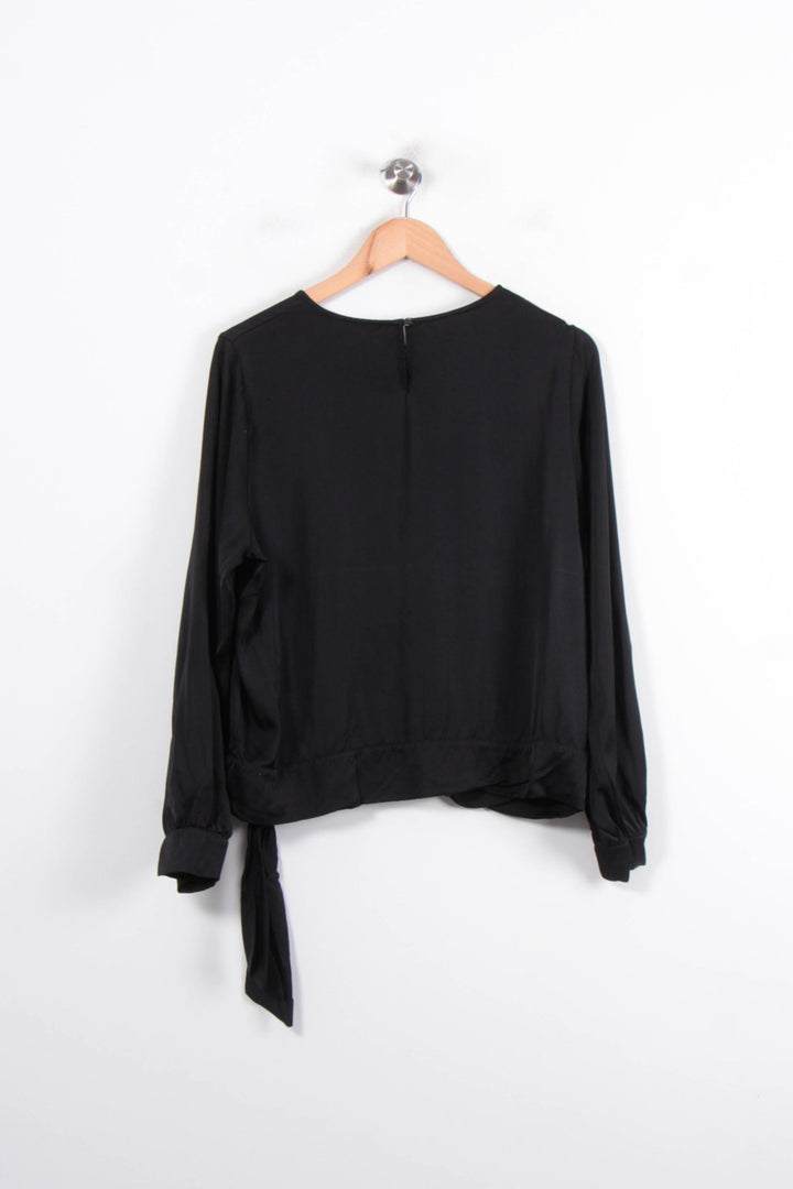 Blouse Noire - Taille XXL/44 de la marque La Fée Maraboutée | PARAD81099 - Vendu par Paradigme - Image 4