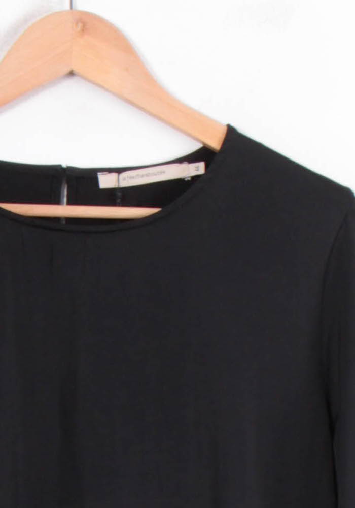 Blouse Noire - Taille XXL/44 de la marque La Fée Maraboutée | PARAD81099 - Vendu par Paradigme - Image 3