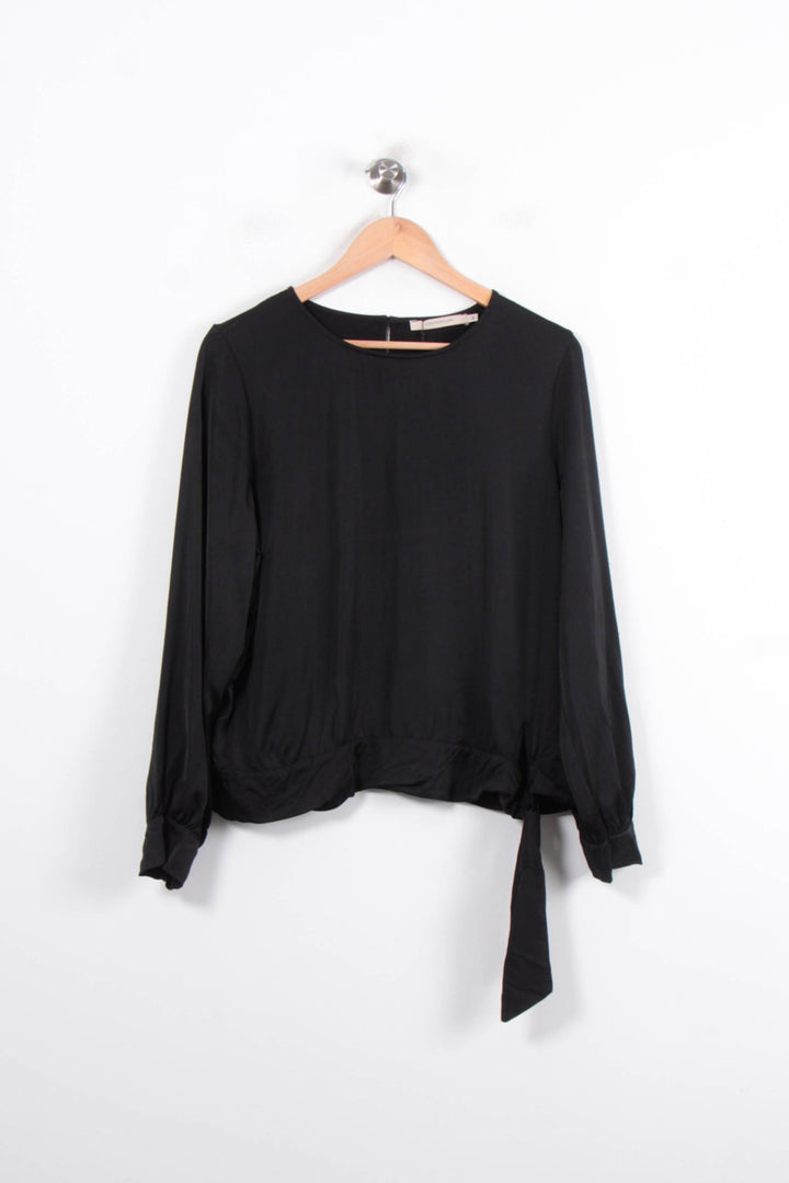 Blouse Noire - Taille XXL/44 de la marque La Fée Maraboutée | PARAD81099 - Vendu par Paradigme - Image 2