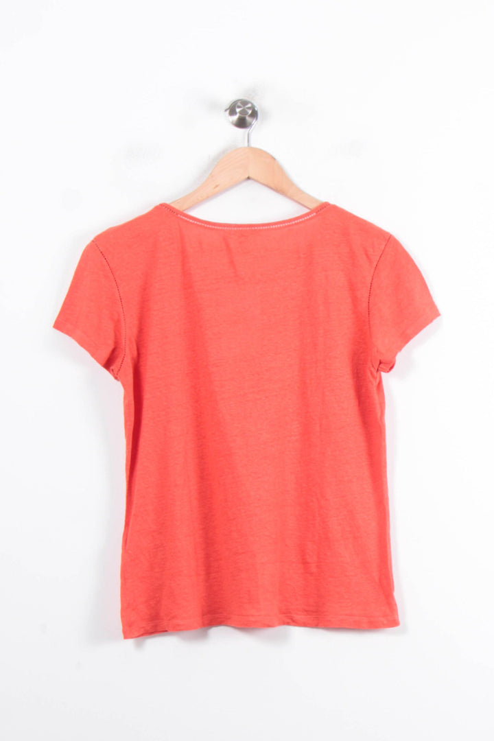 Tee-shirt Orange - Taille M/38 de la marque Maison 123 | PARAD81101 - Vendu par Paradigme - Image 4