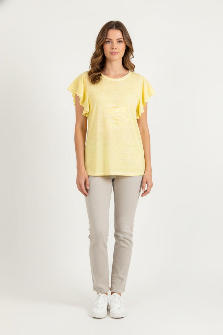 Tee-shirt Jaune - Taille M/38 de la marque Maison 123 | PARAD81103 - Vendu par Paradigme - Image 1