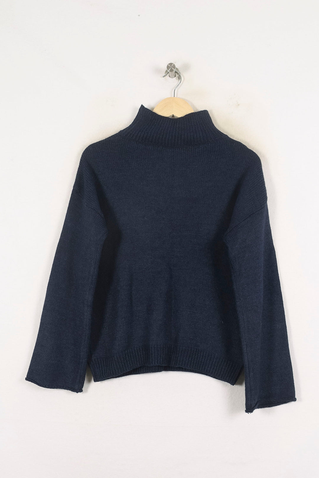 Pull Bleu - Taille S/36 de la marque La Fée Maraboutée | PARAD81109 - Vendu par Paradigme - Image 4