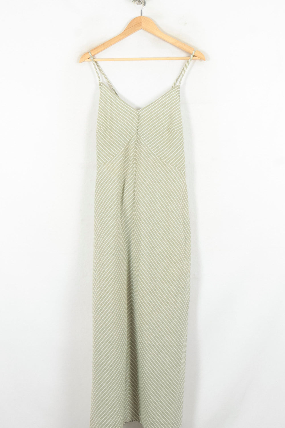 Robe Longue Vert et Blanc - Taille XL/42 de la marque La Fée Maraboutée | PARAD81111 - Vendu par Paradigme - Image 2