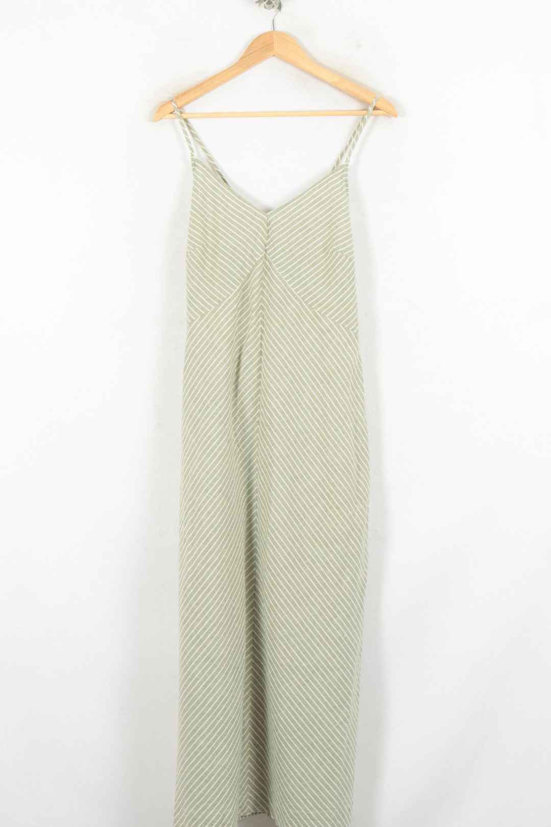 Robe Longue Vert et Blanc - Taille XL/42 de la marque La Fée Maraboutée | PARAD81111 - Vendu par Paradigme - Image 2