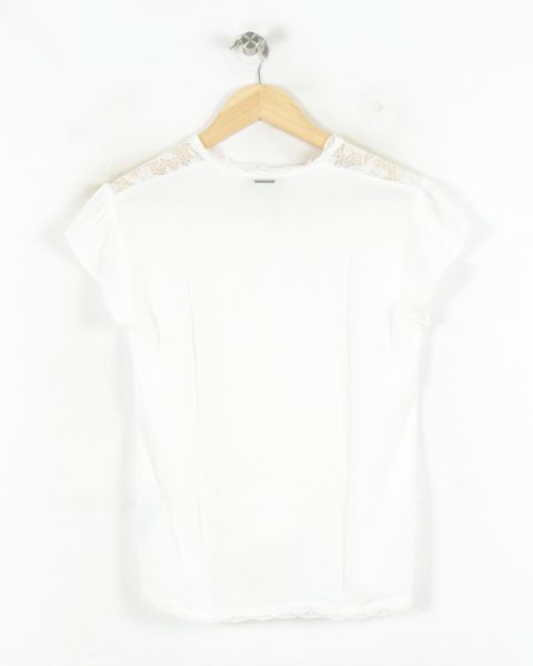 T-shirt Blanc - Taille XS/34 de la marque One Step | PARAD81113 - Vendu par Paradigme - Image 4