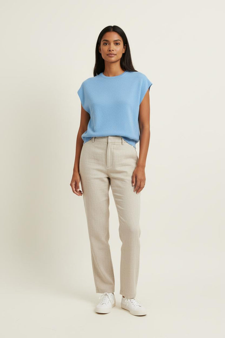 Débardeur Bleu - Taille S/36 de la marque Absolut Cashmere | PARAD81121 - Vendu par Paradigme - Image 1