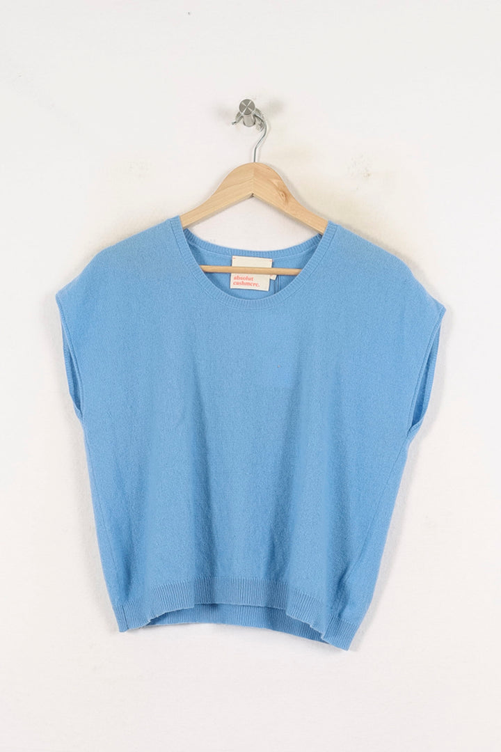 Débardeur Bleu - Taille S/36 de la marque Absolut Cashmere | PARAD81121 - Vendu par Paradigme - Image 2