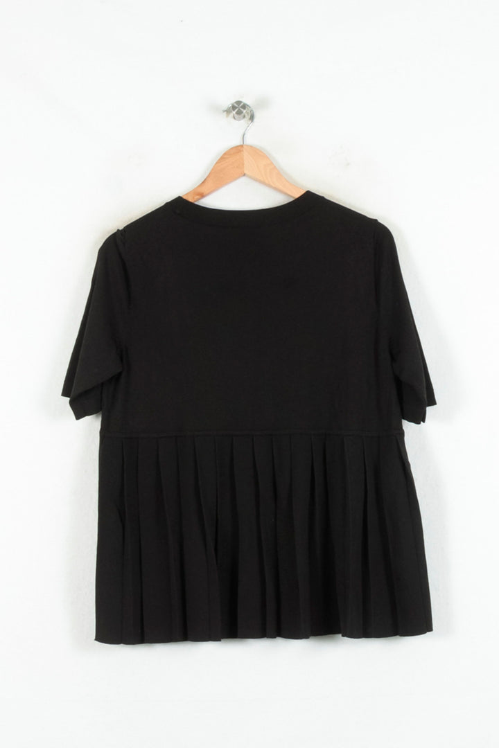 Blouse Noire - Taille M/38 de la marque COS | PARAD81124 - Vendu par Paradigme - Image 4
