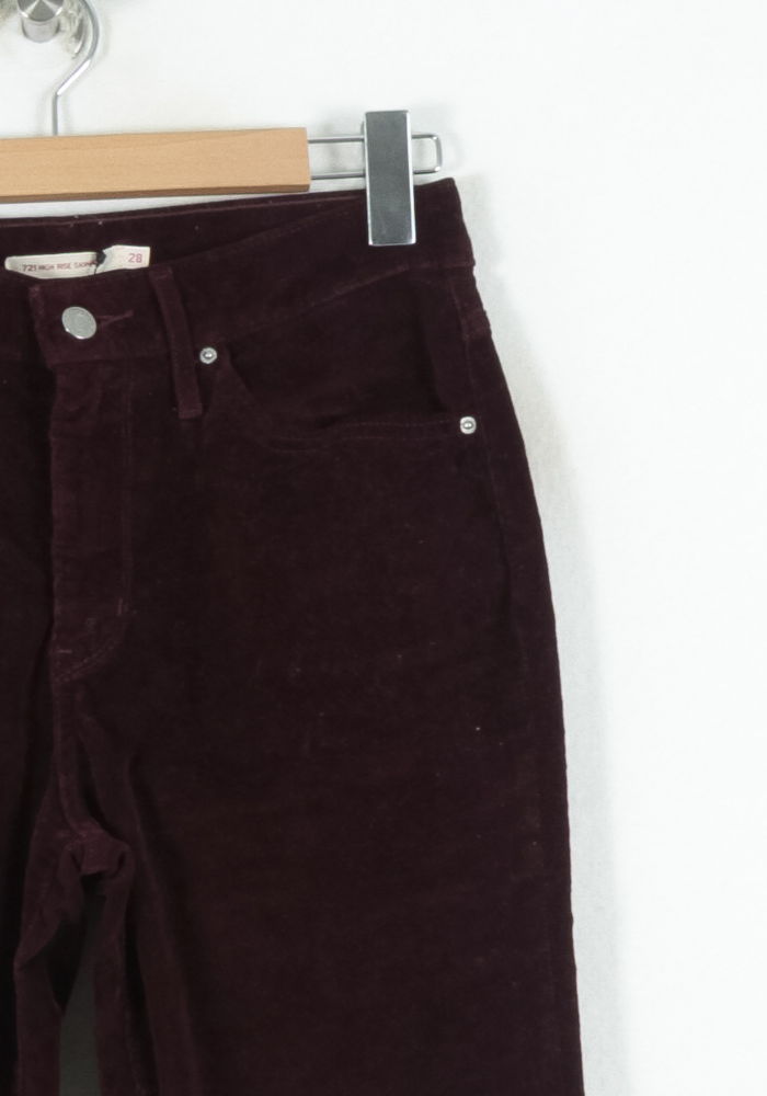 Pantalon Bordeaux - Taille M/38 de la marque Levi's | PARAD81125 - Vendu par Paradigme - Image 3