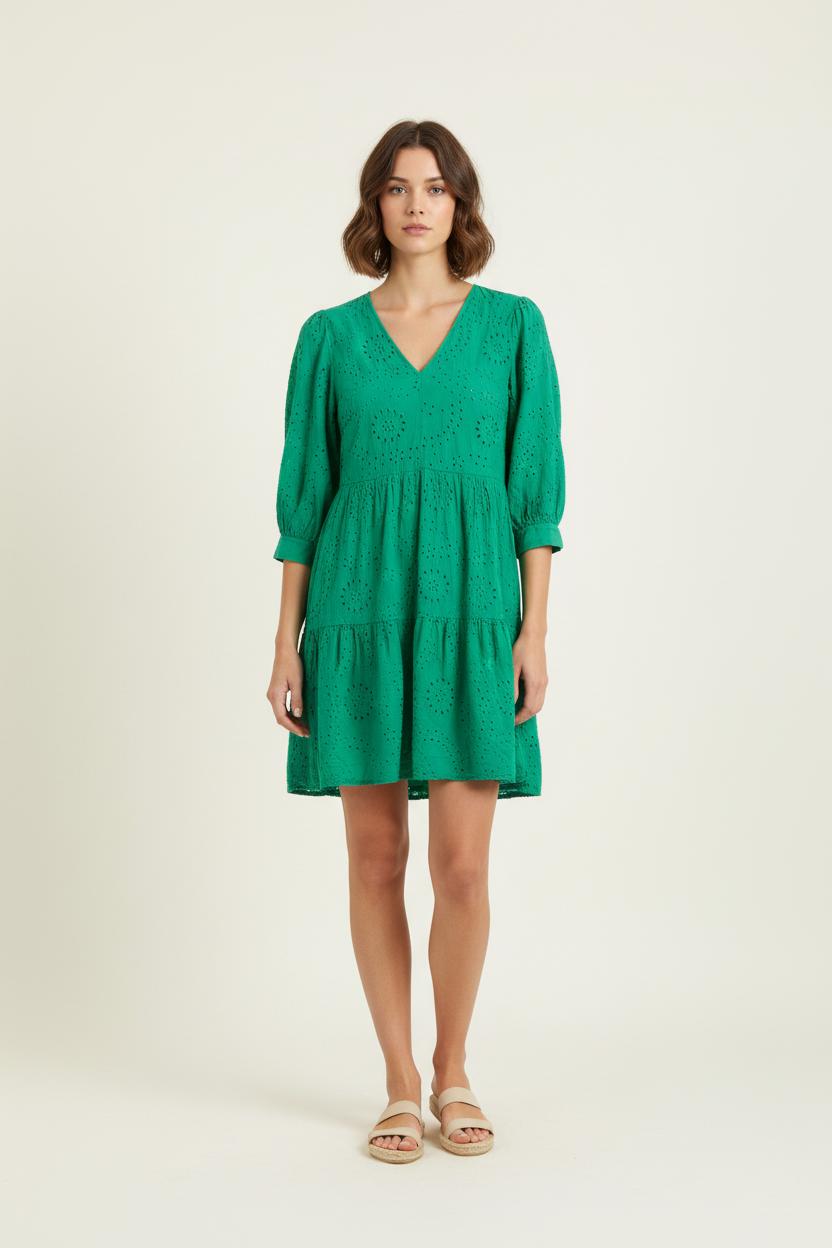 Robe Verte - Taille S/36 de la marque La Fée Maraboutée | PARAD81141 - Vendu par Paradigme - Image 1