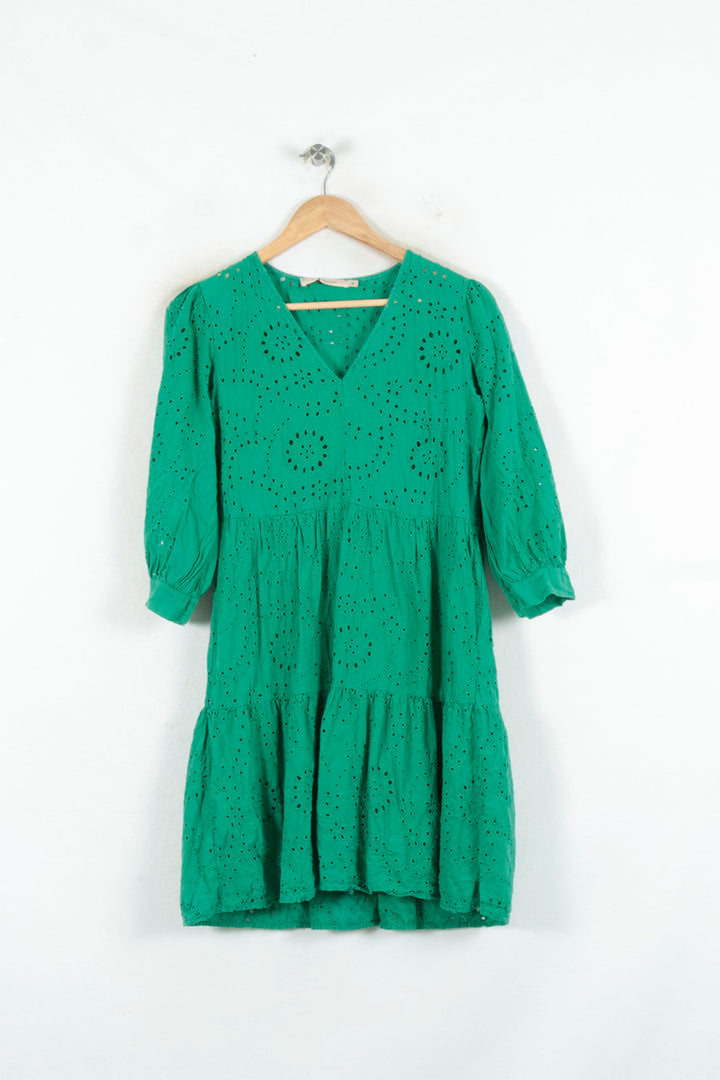 Robe Verte - Taille S/36 de la marque La Fée Maraboutée | PARAD81141 - Vendu par Paradigme - Image 2