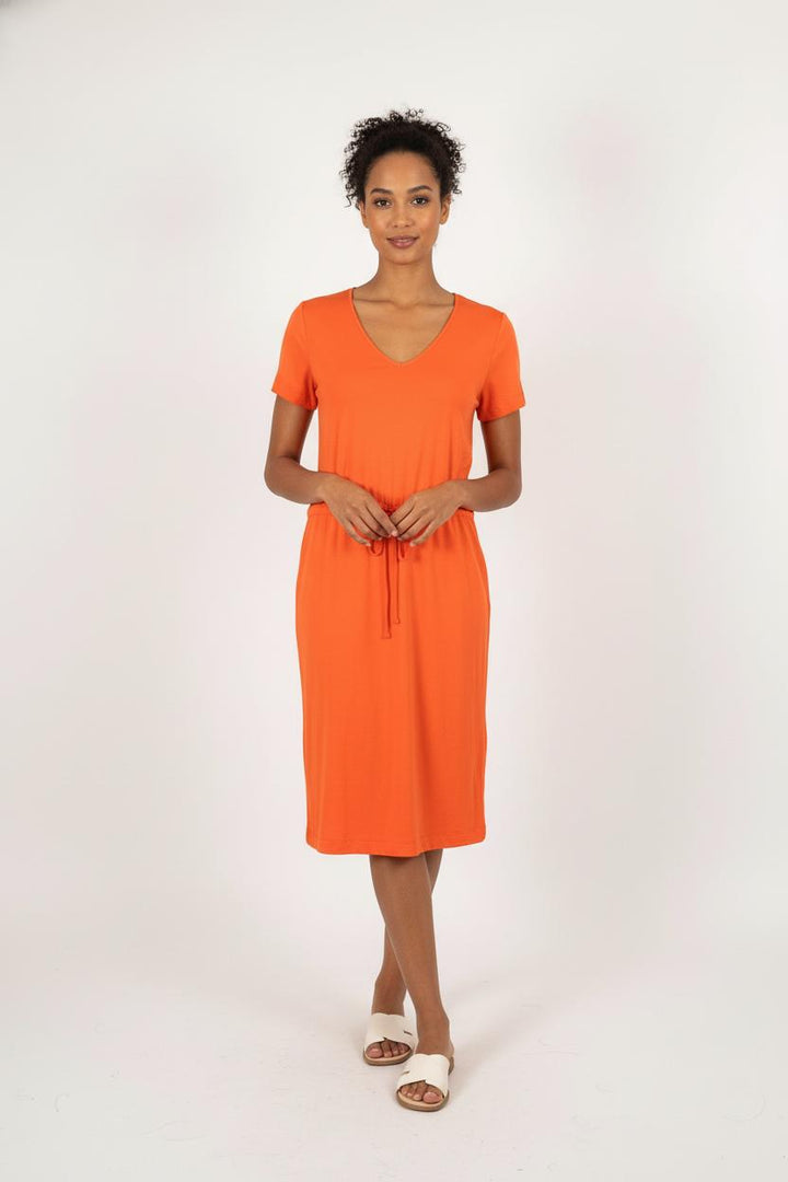 Robe Orange - Taille S/36 de la marque La Fée Maraboutée | PARAD81148 - Vendu par Paradigme - Image 1