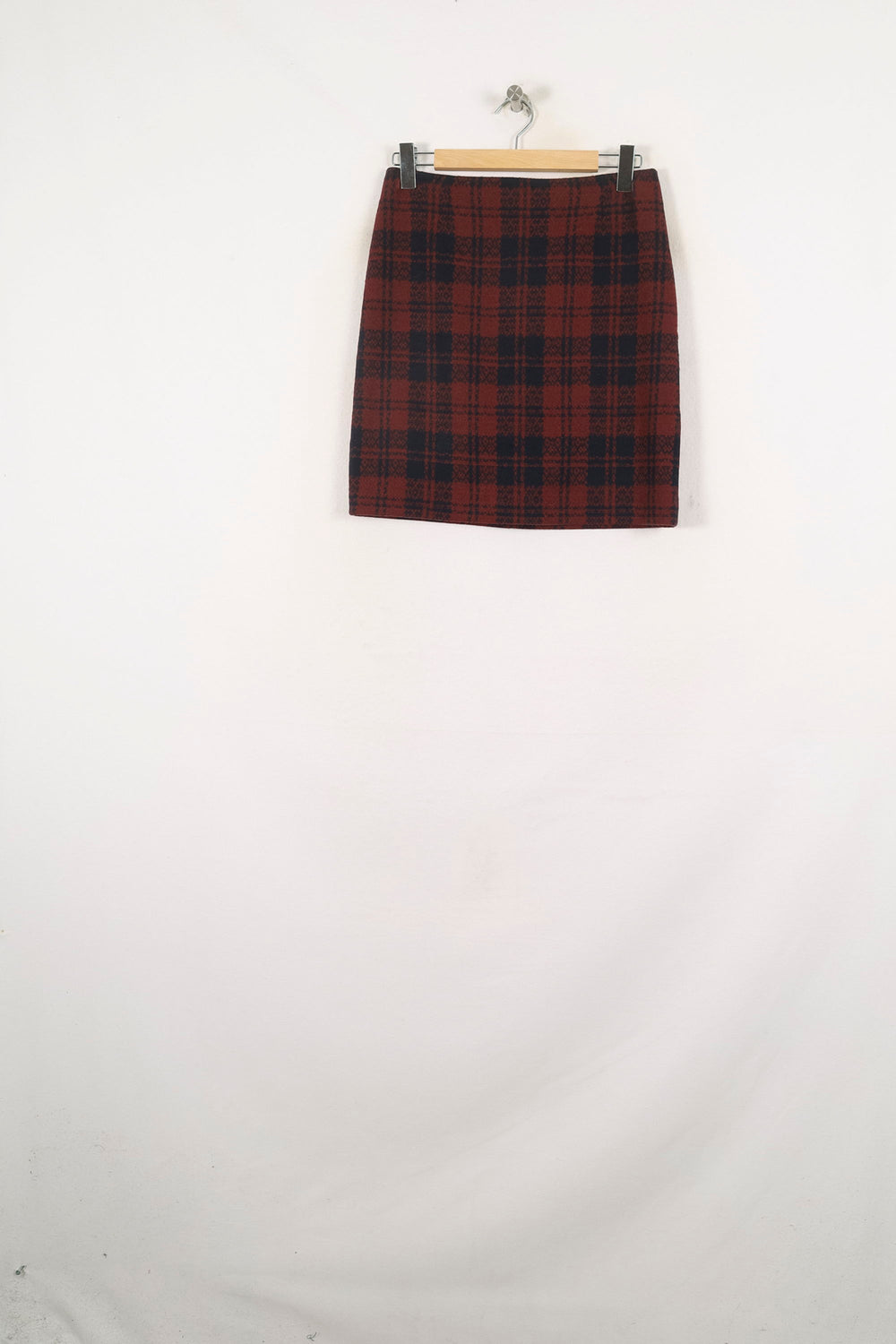 Jupe Droite Bordeaux et Noire - Taille S/36 de la marque Maison 123 | PARAD81153 - Vendu par Paradigme - Image 2