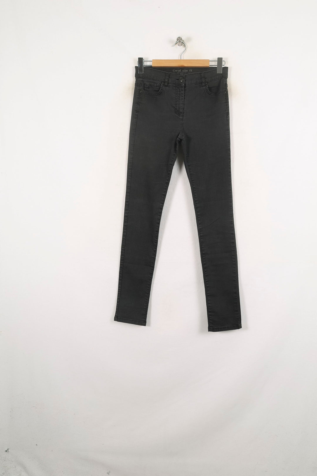 Jean Noir - Taille M/38 de la marque Caroll | PARAD81157 - Vendu par Paradigme - Image 2