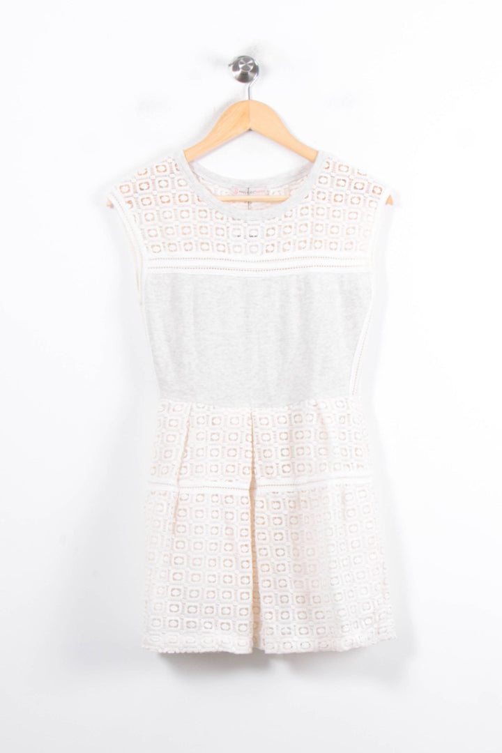 Robe Courte Beige - Taille S/36 de la marque Paul & Joe Sister | PARAD81164 - Vendu par Paradigme - Image 2