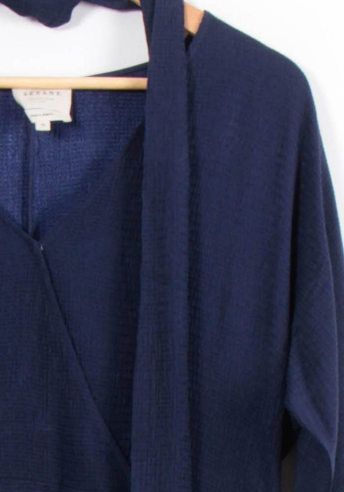 Robe Longue Bleue - Taille S/36 de la marque Sézane | PARAD81169 - Vendu par Paradigme - Image 3
