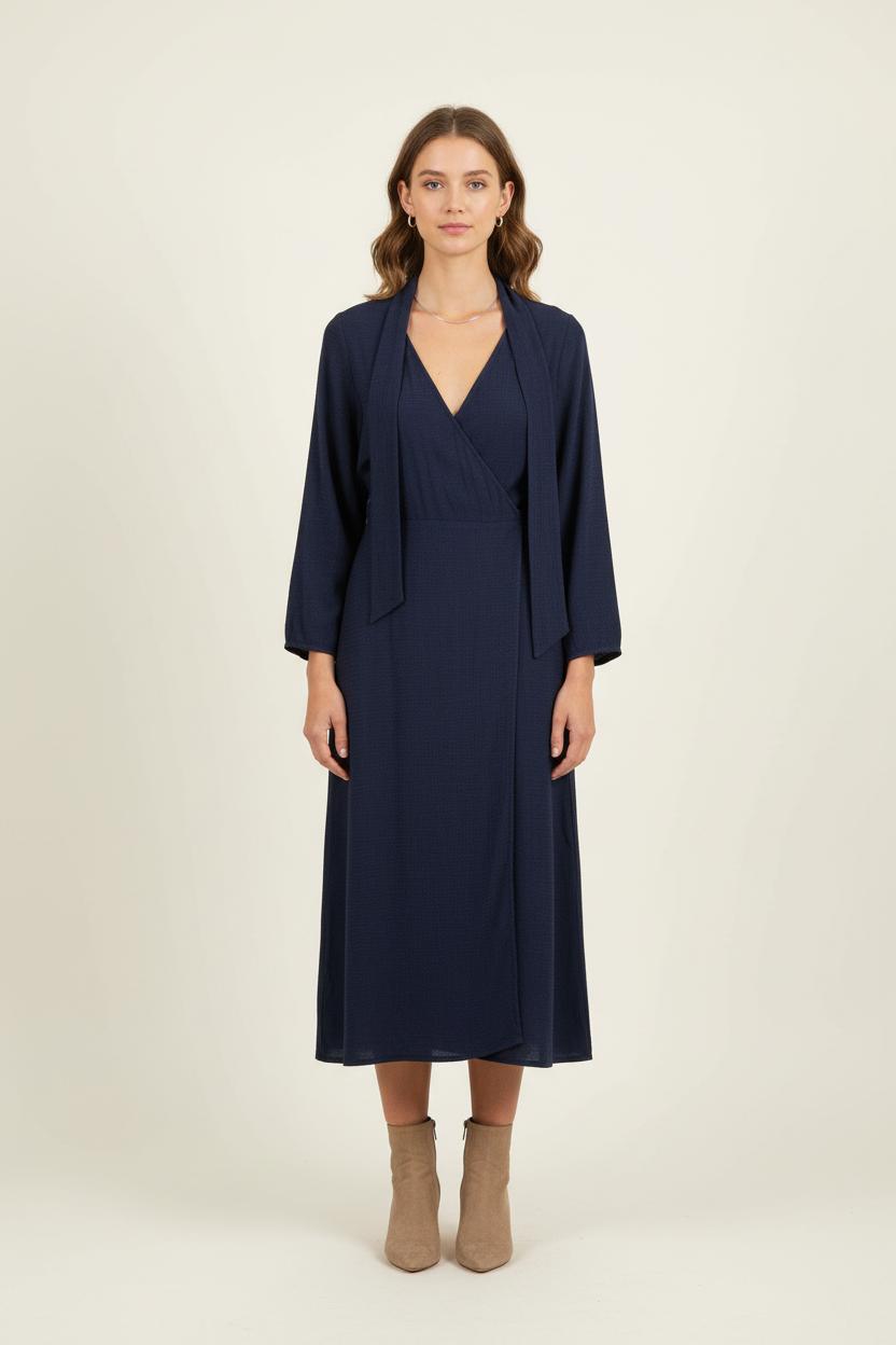 Robe Longue Bleue - Taille S/36 de la marque Sézane | PARAD81169 - Vendu par Paradigme - Image 1