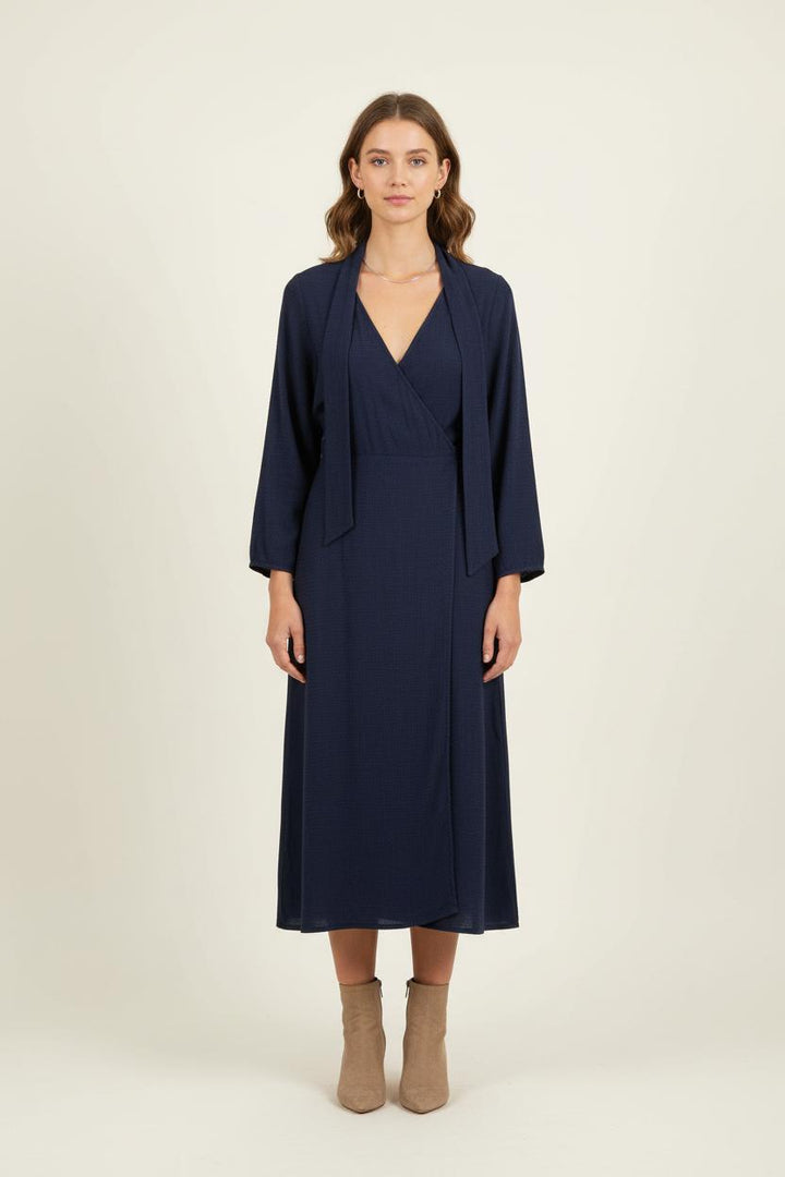 Robe Longue Bleue - Taille S/36 de la marque Sézane | PARAD81169 - Vendu par Paradigme - Image 1