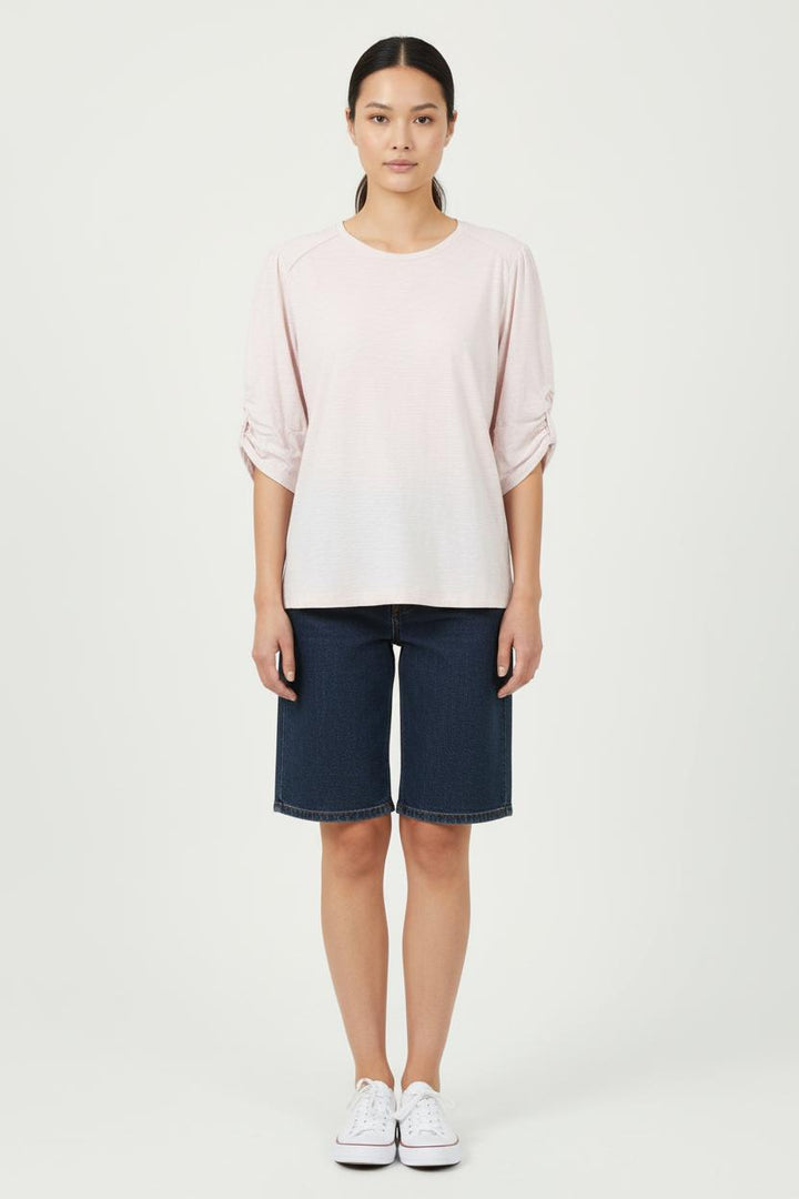 Tee-shirt Beige - Taille L/40 de la marque ba&sh | PARAD81172 - Vendu par Paradigme - Image 1