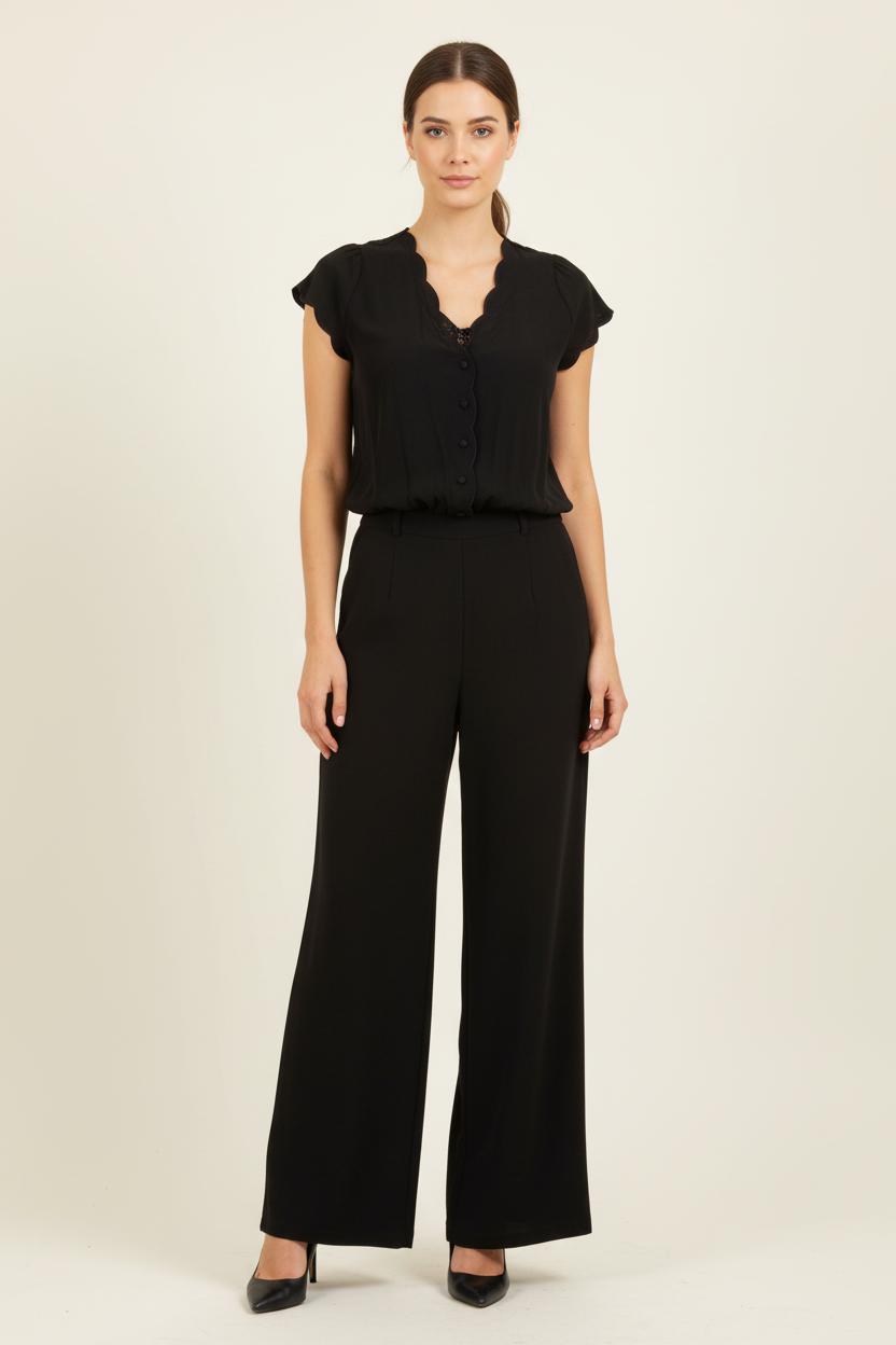 Combinaison Noire - Taille S/36 de la marque Sézane | PARAD81175 - Vendu par Paradigme - Image 1