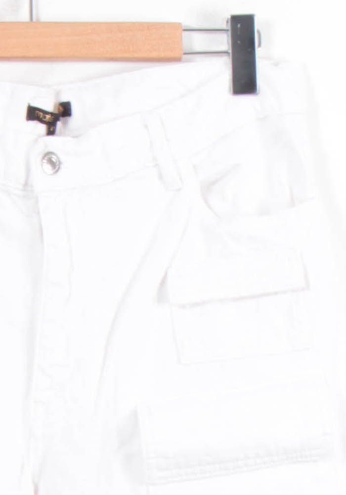 Pantalon Cargo Blanc - Taille XL/42 de la marque Maje | PARAD81180 - Vendu par Paradigme - Image 3
