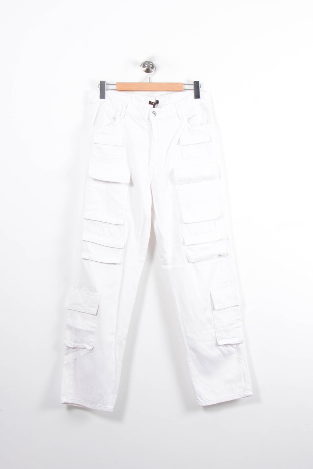 Pantalon Cargo Blanc - Taille XL/42 de la marque Maje | PARAD81180 - Vendu par Paradigme - Image 2