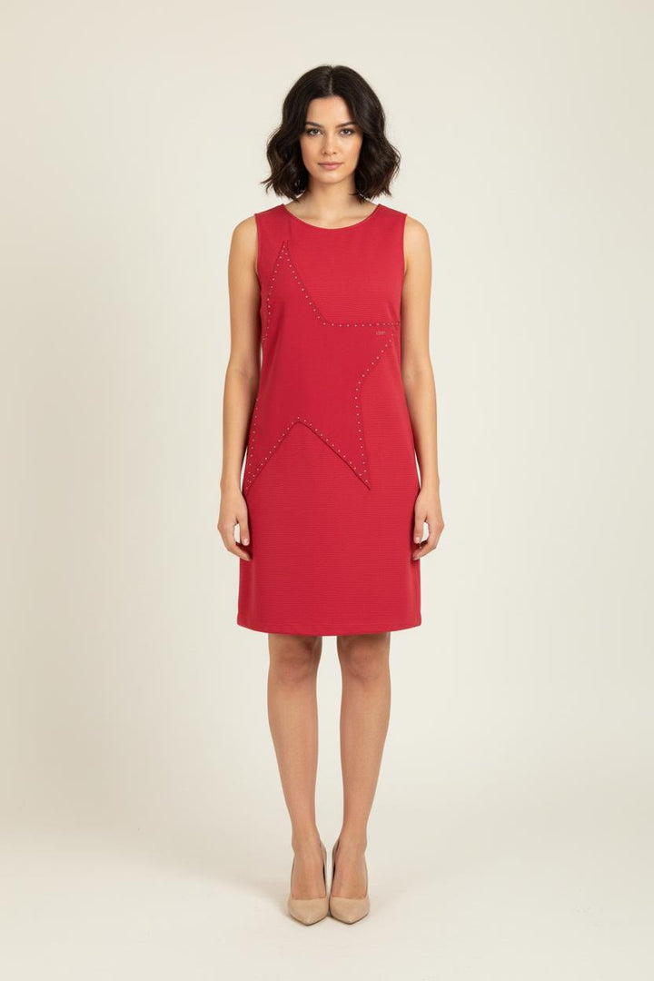 Robe Sans Manches Rouge - Taille L/40 de la marque Liu Jo | PARAD81183 - Vendu par Paradigme - Image 1