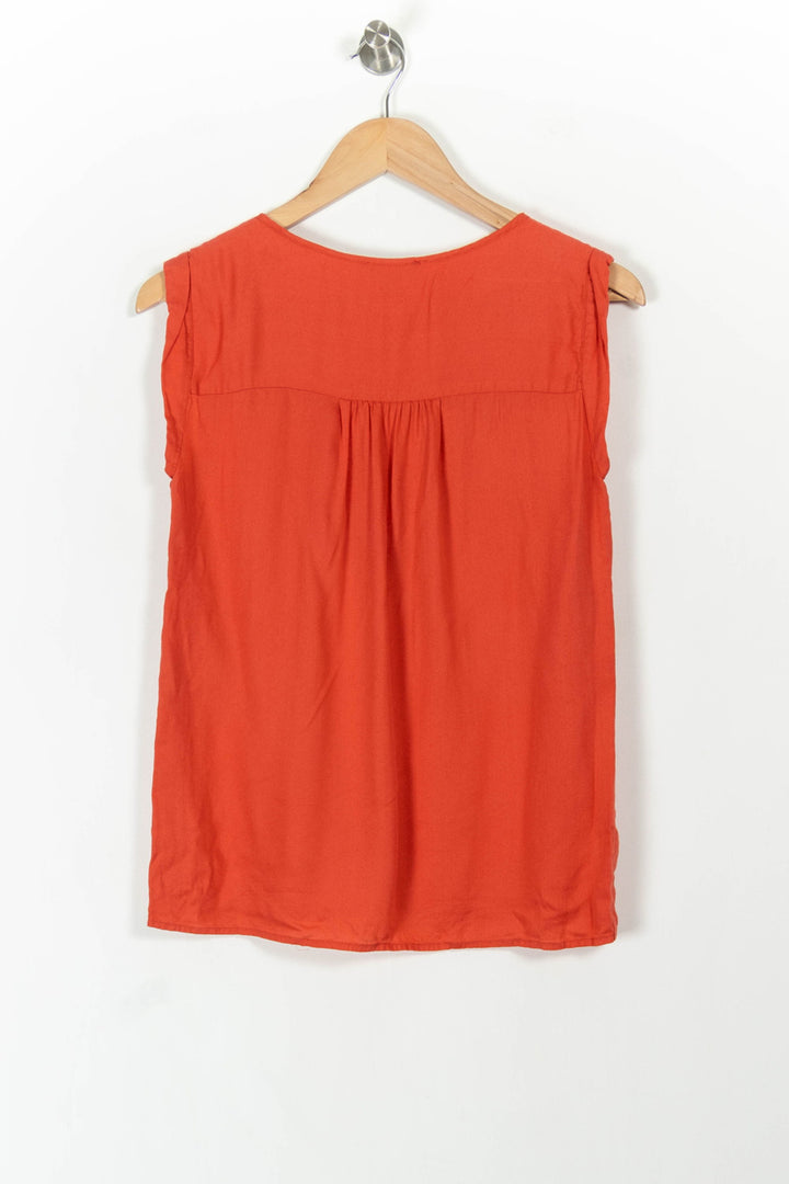 Blouse Rouge - Taille M/38 de la marque Maison 123 | PARAD81199 - Vendu par Paradigme - Image 4