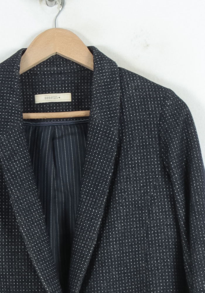 Blazer Bleu - Taille S/36 de la marque Sessùn | PARAD81200 - Vendu par Paradigme - Image 3