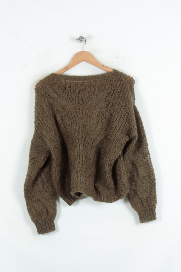 Pull Marron - Taille S/36 de la marque Louise Misha | PARAD81201 - Vendu par Paradigme - Image 4