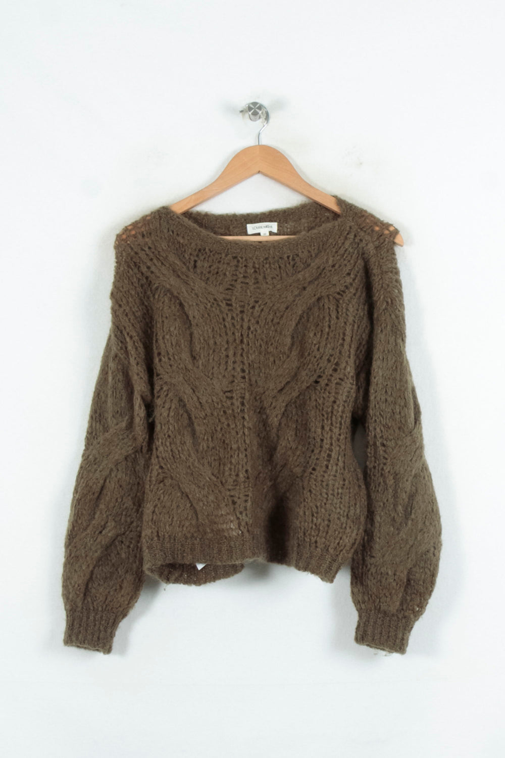 Pull Marron - Taille S/36 de la marque Louise Misha | PARAD81201 - Vendu par Paradigme - Image 2