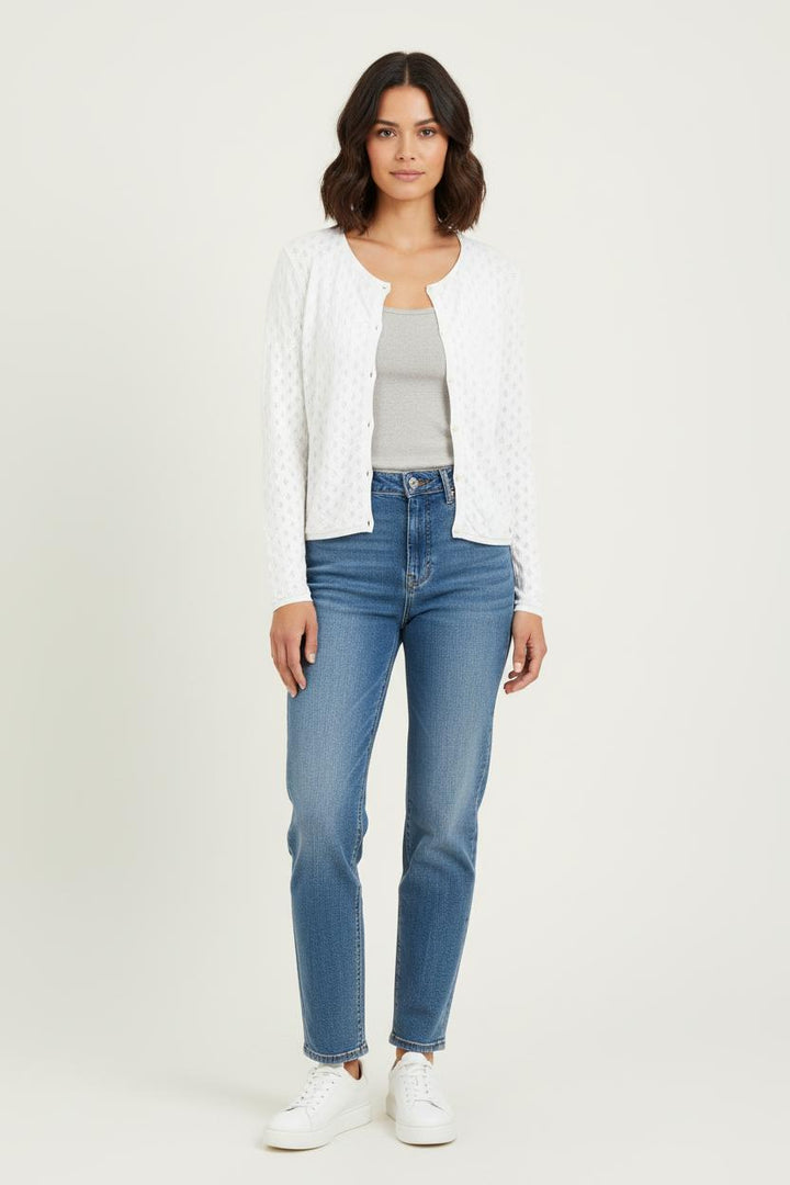 Cardigan Blanc - Taille S/36 de la marque Des petits hauts | PARAD81208 - Vendu par Paradigme - Image 1