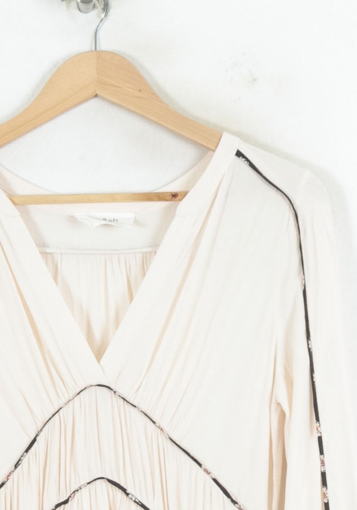 Robe Courte Beige - Taille S/36 de la marque ba&sh | PARAD81210 - Vendu par Paradigme - Image 3