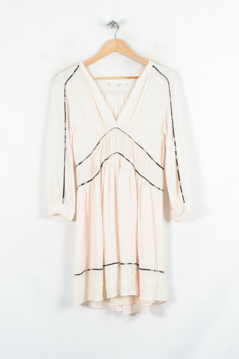 Robe Courte Beige - Taille S/36 de la marque ba&sh | PARAD81210 - Vendu par Paradigme - Image 2