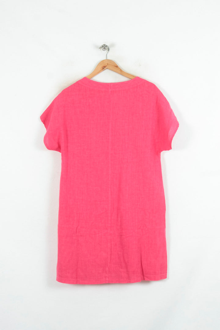 Robe Rose - Taille M/38 de la marque La Fée Maraboutée | PARAD81223 - Vendu par Paradigme - Image 4