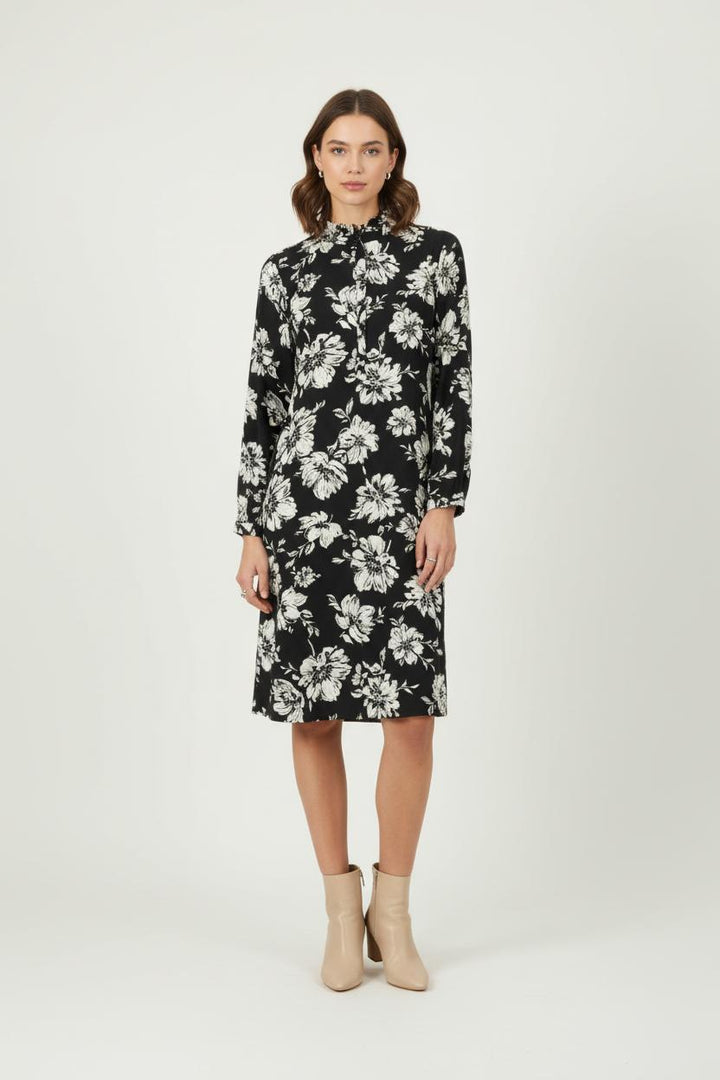 Robe Noire et Blanche - Taille XL/42 de la marque La Fée Maraboutée | PARAD81225 - Vendu par Paradigme - Image 1