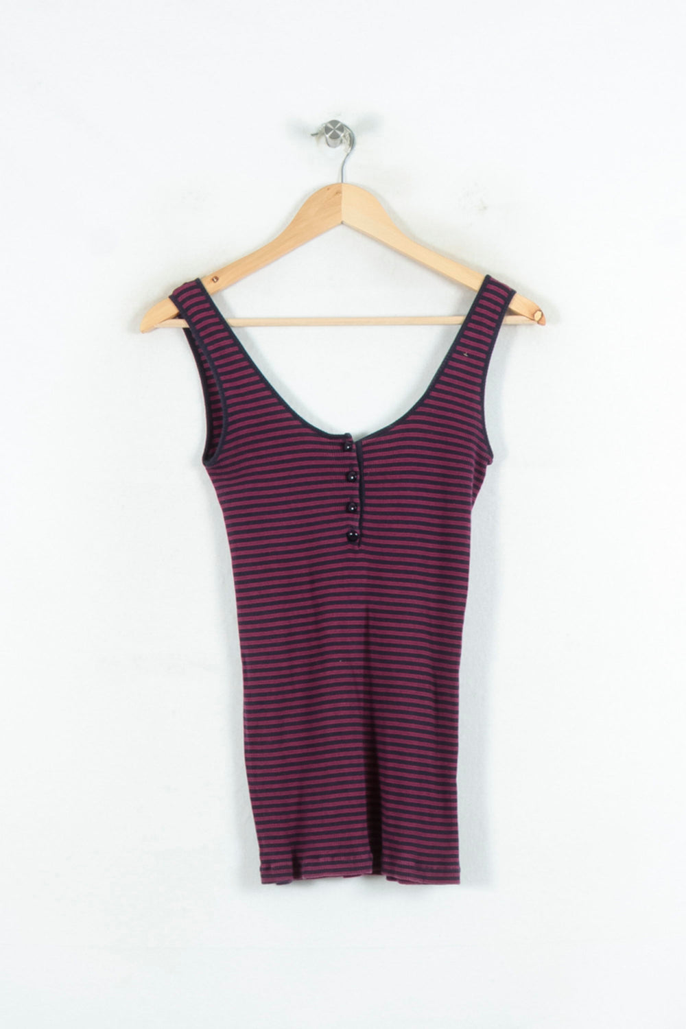 Débardeur Violet et Noir - Taille M/38 de la marque Claudie Pierlot | PARAD81236 - Vendu par Paradigme - Image 2