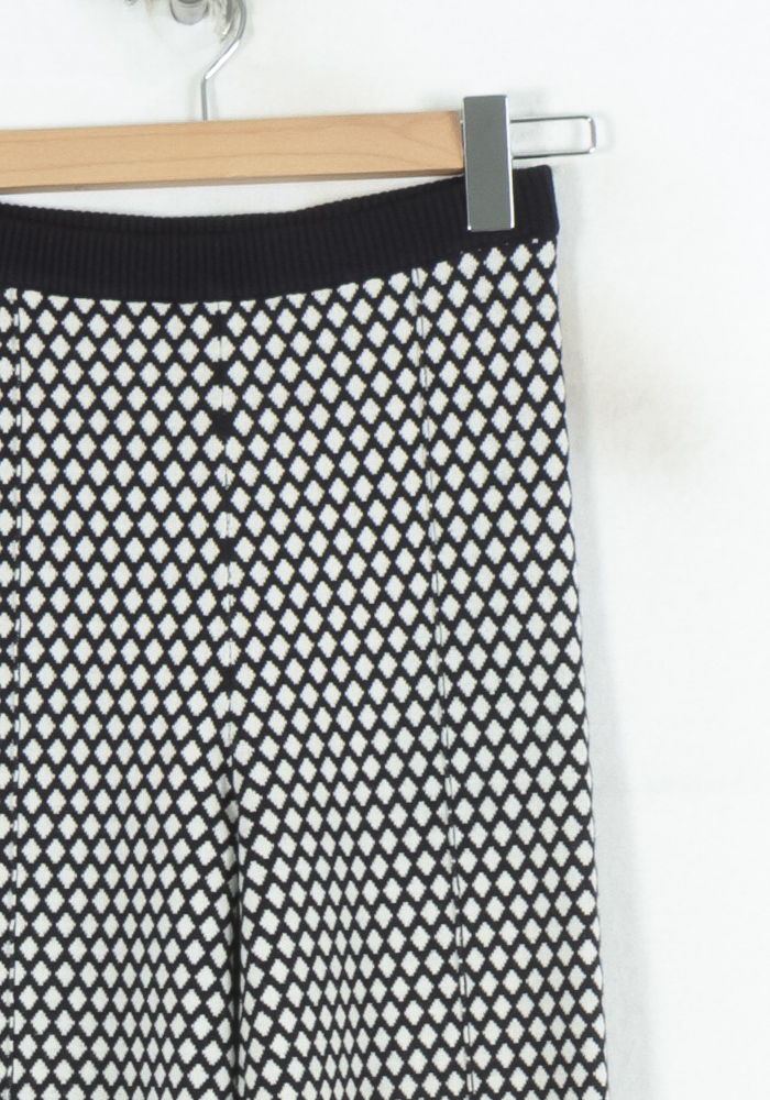 Pantalon Évasé Noir et Blanc - Taille S/36 de la marque Claudie Pierlot | PARAD81238 - Vendu par Paradigme - Image 3